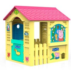 Vaikų žaidimų namelis Chicos Peppa Pig (Kiaulytės Pepa) (84 x 103 x 104 cm) kaina ir informacija | Vaikų žaidimų nameliai | pigu.lt