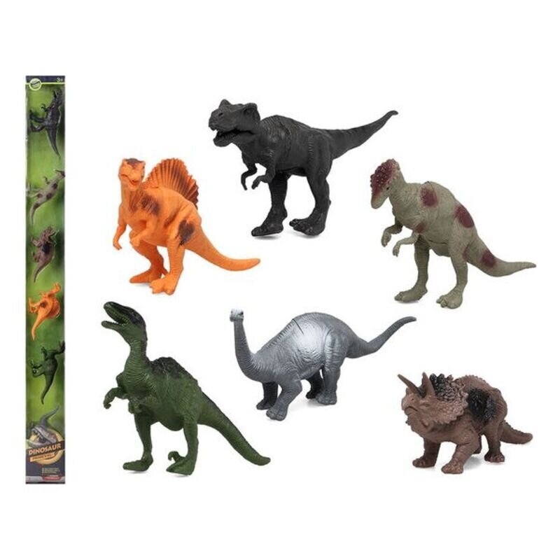 Dinozaurų rinkinys 110241, 6 vnt. kaina ir informacija | Žaislai berniukams | pigu.lt