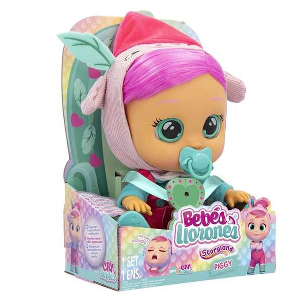 Kūdikis lėlė IMC Toys Storyland Piggy (30 cm) kaina ir informacija | Žaislai mergaitėms | pigu.lt