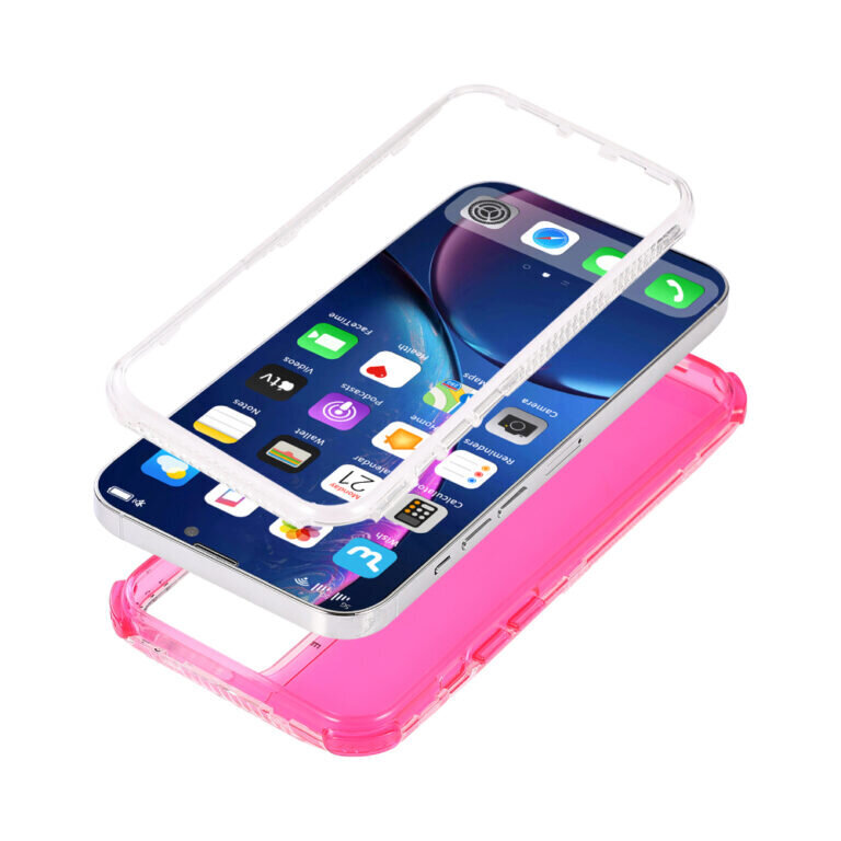 Beep Chcase skirtas iPhone 13 Pro Max, rožinis kaina ir informacija | Telefono dėklai | pigu.lt