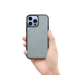 Zillionaire Pebbled кожаный чехол для iPhone 13 Pro Max (6,7″) — Светло-синий цена и информация | Чехлы для телефонов | pigu.lt