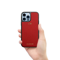 Zillionaire Pebbled кожаный чехол для iPhone 13 Pro Max (6,7″) — Золотой цена и информация | Чехлы для телефонов | pigu.lt