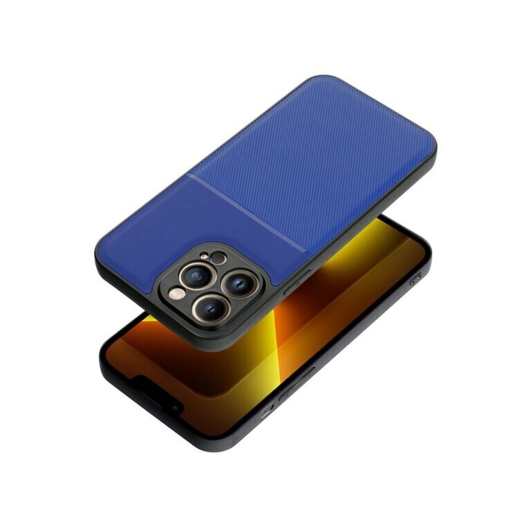 Forcell Nobel skirtas iPhone 13 Pro Max, mėlynas цена и информация | Telefono dėklai | pigu.lt