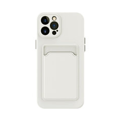 Чехол Card для iPhone 13 Pro Max (6,7″) — Белый цена и информация | Чехлы для телефонов | pigu.lt