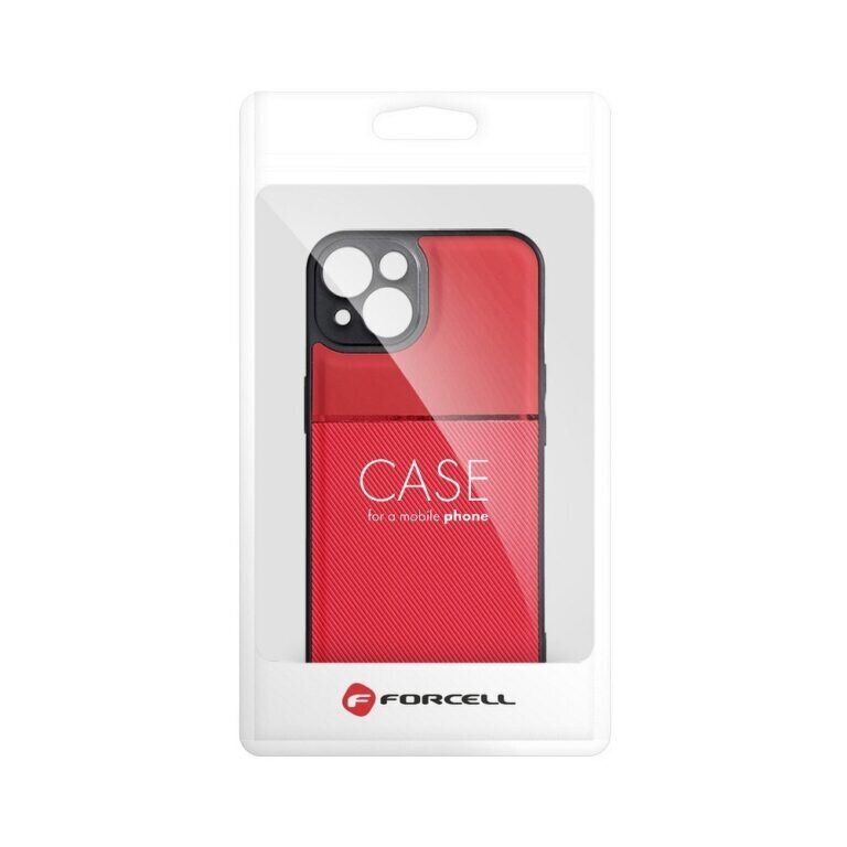 Forcell skirtas iPhone 13 Mini, raudonas цена и информация | Telefono dėklai | pigu.lt