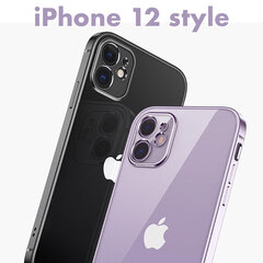 Beep Silicone skirtas iPhone 12 Pro, juodas kaina ir informacija | Telefono dėklai | pigu.lt