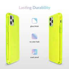 Чехол Neon для iPhone 12/12 Pro (6,1″) — Жёлтый цена и информация | Чехлы для телефонов | pigu.lt