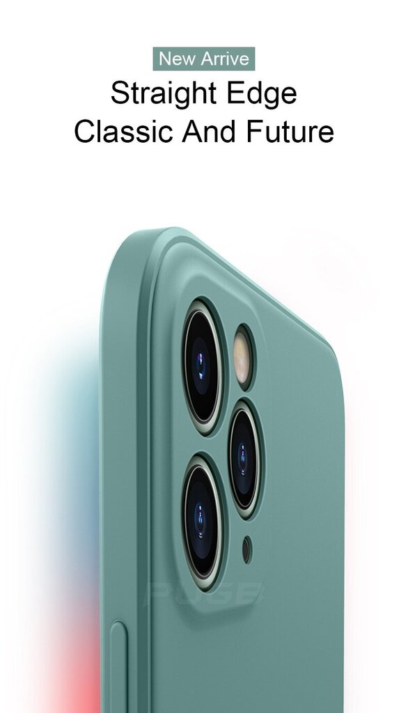 Beep V12 skirtas skirtas iPhone 12 Pro, žalias kaina ir informacija | Telefono dėklai | pigu.lt