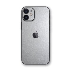 Блестящая наклейка для iPhone 12 (6,1″) — Серебряная цена и информация | Чехлы для телефонов | pigu.lt