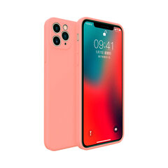 Силиконовый чехол V12 для iPhone 12 (6,1″) — Розовый цена и информация | Чехлы для телефонов | pigu.lt