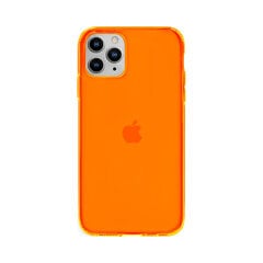 Neon skirtas iPhone 12 Mini, oranžinis kaina ir informacija | Telefono dėklai | pigu.lt