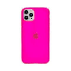Neon skirtas iPhone 12 Mini, rožinis kaina ir informacija | Telefono dėklai | pigu.lt
