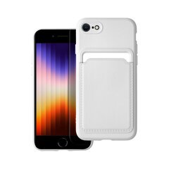 Forcell Beep Card skirtas iPhone 7/8/SE 2020, baltas kaina ir informacija | Telefono dėklai | pigu.lt