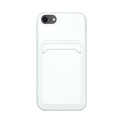 Чехол Card для iPhone 7/8/SE 2020 (4.7″) — Белый цена и информация | Чехлы для телефонов | pigu.lt