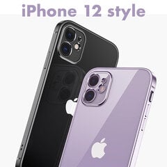 Beep Silicone skirtas iPhone 7/8/SE (2020), skaidrus kaina ir informacija | Telefono dėklai | pigu.lt