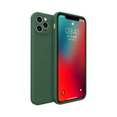 Силиконовый чехол V12 для iPhone 7/8/SE 2020 (4,7″) — Тёмно-зелёный цена и информация | Чехлы для телефонов | pigu.lt