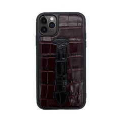 Zillionaire Croco skirtas iPhone 11 Pro Max, violetinis kaina ir informacija | Telefono dėklai | pigu.lt