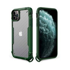 Shockproof skirtas iPhone 11 Pro Max, žalias kaina ir informacija | Telefono dėklai | pigu.lt