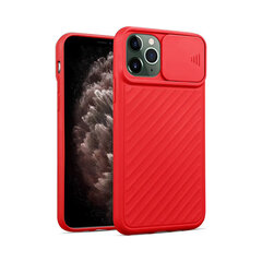 Силиконовый чехол Shockproof для iPhone 11 Pro Max (6,5″) — Красный цена и информация | Чехлы для телефонов | pigu.lt