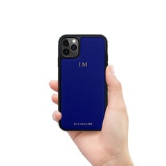 Кожаный чехол Zillionaire Epsom для iPhone 11 Pro Max (6,5″) — Синий цена и информация | Чехлы для телефонов | pigu.lt