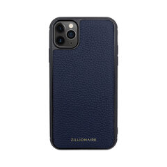 Кожаный чехол Zillionaire Calf для iPhone 11 Pro Max (6,5″) — Тёмно-синий цена и информация | Чехлы для телефонов | pigu.lt