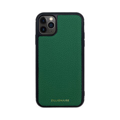 Zillionaire Calf skirtas iPhone 11 Pro Max, žalias kaina ir informacija | Telefono dėklai | pigu.lt