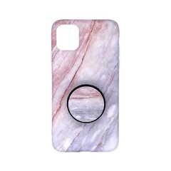 Beep skirtas iPhone 11 Pro Max Marble, rožinis kaina ir informacija | Telefono dėklai | pigu.lt