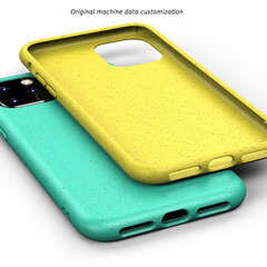 Bio skirtas iPhone 11 Pro Max, geltonas kaina ir informacija | Telefono dėklai | pigu.lt
