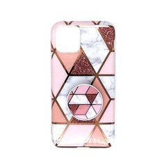 Marble skirtas iPhone 11 Pro, rožinis kaina ir informacija | Telefono dėklai | pigu.lt