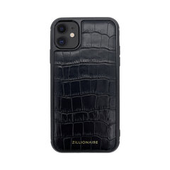 Zillionaire Croco skirtas iPhone 11, juodas kaina ir informacija | Telefono dėklai | pigu.lt