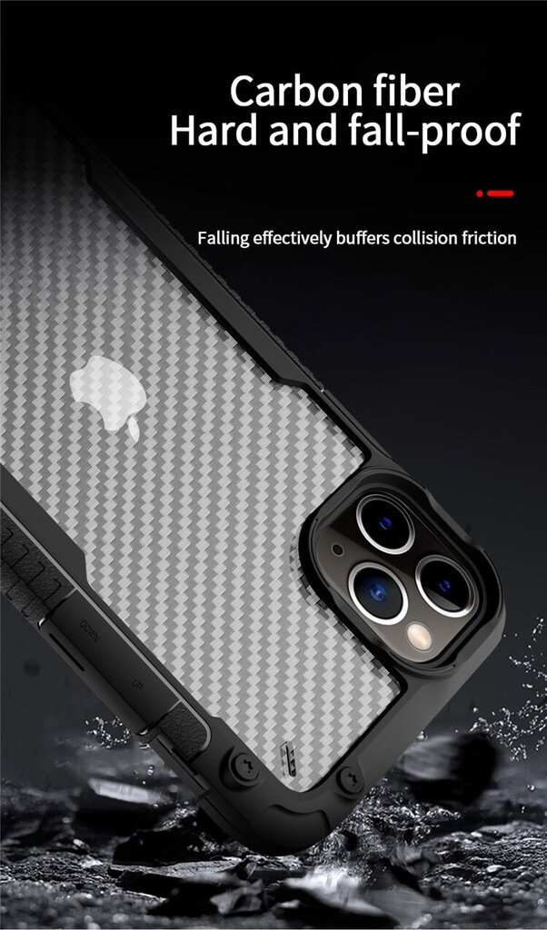 Shockproof skirtas iPhone 11 Pro, mėlynas kaina ir informacija | Telefono dėklai | pigu.lt
