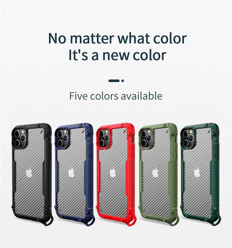 Shockproof skirtas iPhone 11 Pro, mėlynas kaina ir informacija | Telefono dėklai | pigu.lt