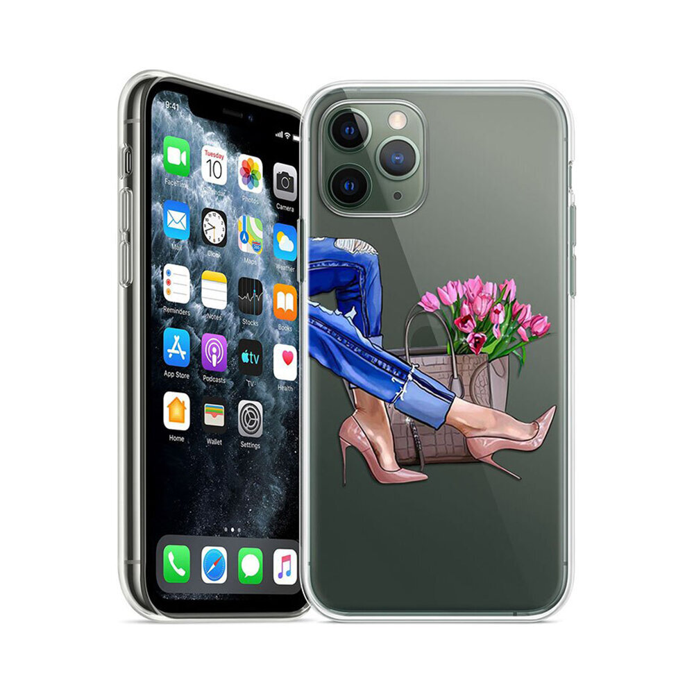 Beep Silicone skirtas iPhone X/Xs, skaidrus kaina ir informacija | Telefono dėklai | pigu.lt