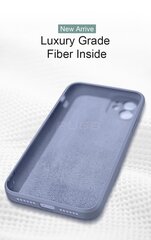 Силиконовый чехол V12 для iPhone X/Xs (5,8″) — Сиреневый цена и информация | Чехлы для телефонов | pigu.lt