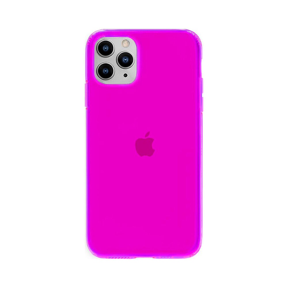 Neon skirtas iPhone 7/8/SE, violetinis цена и информация | Telefono dėklai | pigu.lt