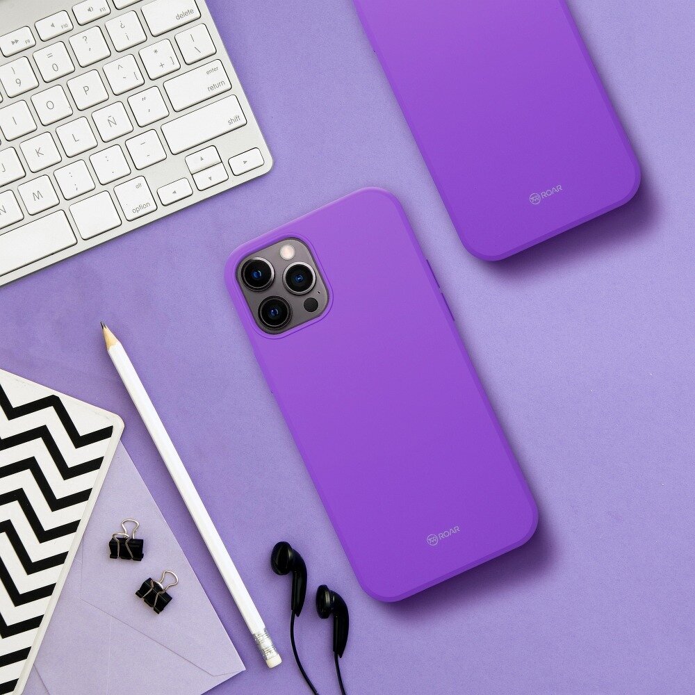 Roar Colorful Jelly skirtas Samsung Galaxy A13 5G, violetinis цена и информация | Telefono dėklai | pigu.lt