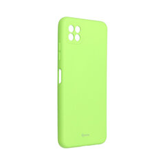 Roar Colorful Jelly skirtas Samsung Galaxy A22 5G, žalias kaina ir informacija | Telefono dėklai | pigu.lt