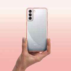 Forcell Lux skirtas Samsung Galaxy S21 Plus, rožinis kaina ir informacija | Telefono dėklai | pigu.lt