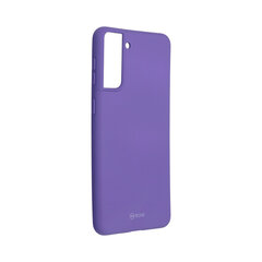 Чехол Roar Colorful Jelly для Samsung Galaxy S21+ (6,7″) — Фиолетовый цена и информация | Чехлы для телефонов | pigu.lt
