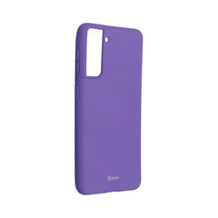Roar Colorful Jelly skirtas Samsung Galaxy S21, violetinis kaina ir informacija | Telefono dėklai | pigu.lt