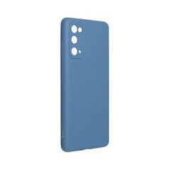 Forcell Silicone Lite Samsung Galaxy S20 FE / S20 FE 5G, mėlynas kaina ir informacija | Telefono dėklai | pigu.lt