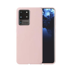Beep Silicone skirtas Samsung Galaxy S20 Ultra, rožinis kaina ir informacija | Telefono dėklai | pigu.lt