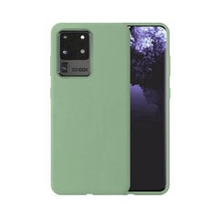 Силиконовый чехол для Samsung Galaxy S20 Ultra (6,9″) — Тёмно-зелёный цена и информация | Чехлы для телефонов | pigu.lt