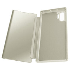 Mirror Flip skirtas Samsung Galaxy S20 Ultra, sidabrinis kaina ir informacija | Telefono dėklai | pigu.lt