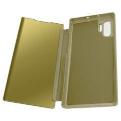 Mirror Flip skirtas Samsung Galaxy S20 Ultra, auksinis kaina ir informacija | Telefono dėklai | pigu.lt