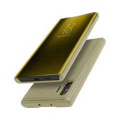 Чехол Mirror Flip для Samsung Galaxy S20 Ultra — Золотой цена и информация | Чехлы для телефонов | pigu.lt