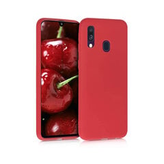 Beep Silicone skirtas Samsung Galaxy A40, raudonas kaina ir informacija | Telefono dėklai | pigu.lt