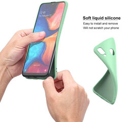 Beep Silicone skirtas Samsung Galaxy A70, violetinis kaina ir informacija | Telefono dėklai | pigu.lt