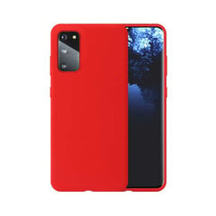 Beep Silicone skirtas Samsung Galaxy A70, raudonas kaina ir informacija | Telefono dėklai | pigu.lt