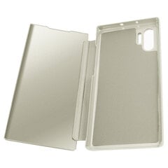 Чехол Mirror Flip для Samsung Galaxy A51 — Серебряный цена и информация | Чехлы для телефонов | pigu.lt